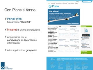 Il modello PloneGov per il riuso nella PA italiana
