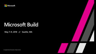 Microsoft Build
 
