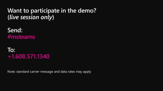#msteams
+1.608.571.1340
 