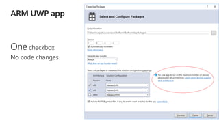 Windows 10 on ARM for developers | PPTX