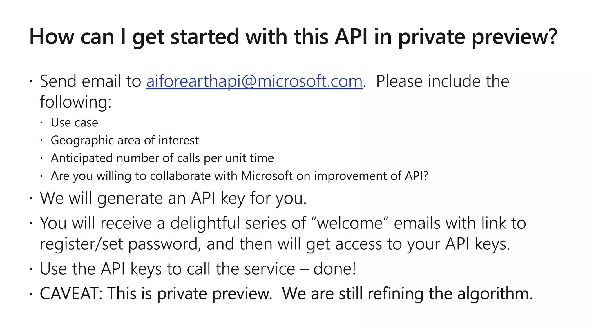 aiforearthapi@microsoft.com
 