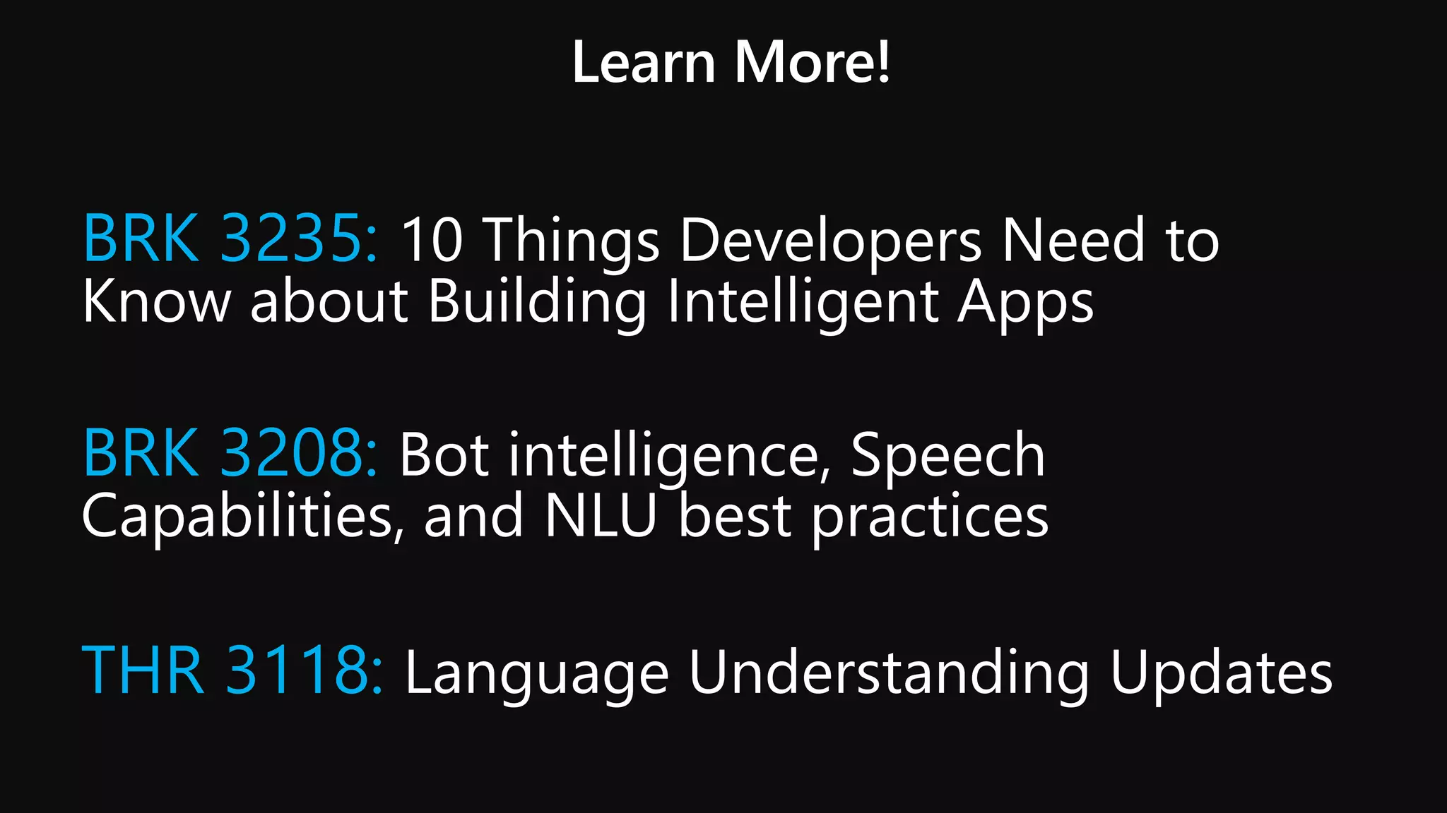 BRK 3235:
BRK 3208:
THR 3118:
 