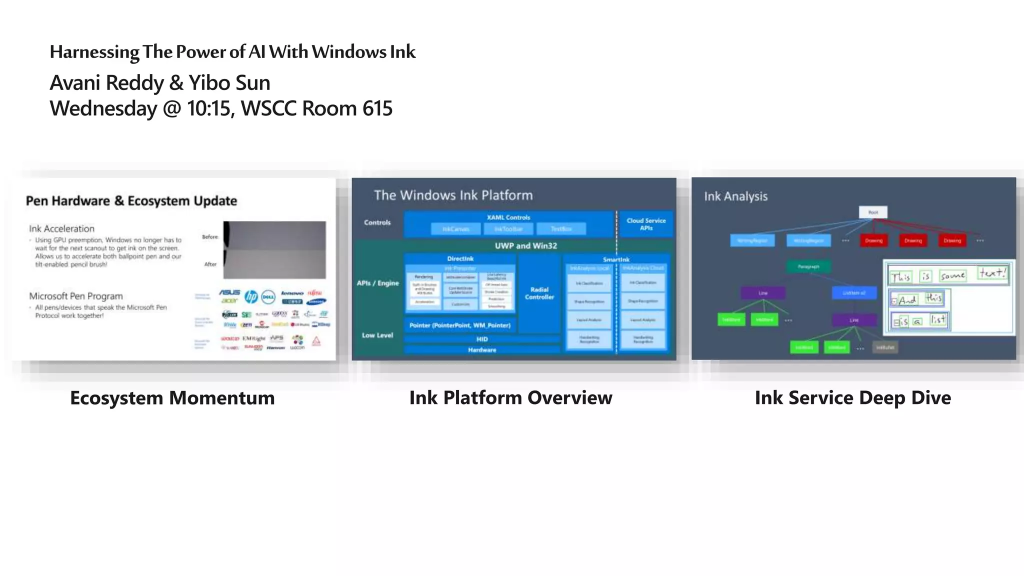 Ecosystem Momentum Ink Platform Overview Ink Service Deep Dive
 