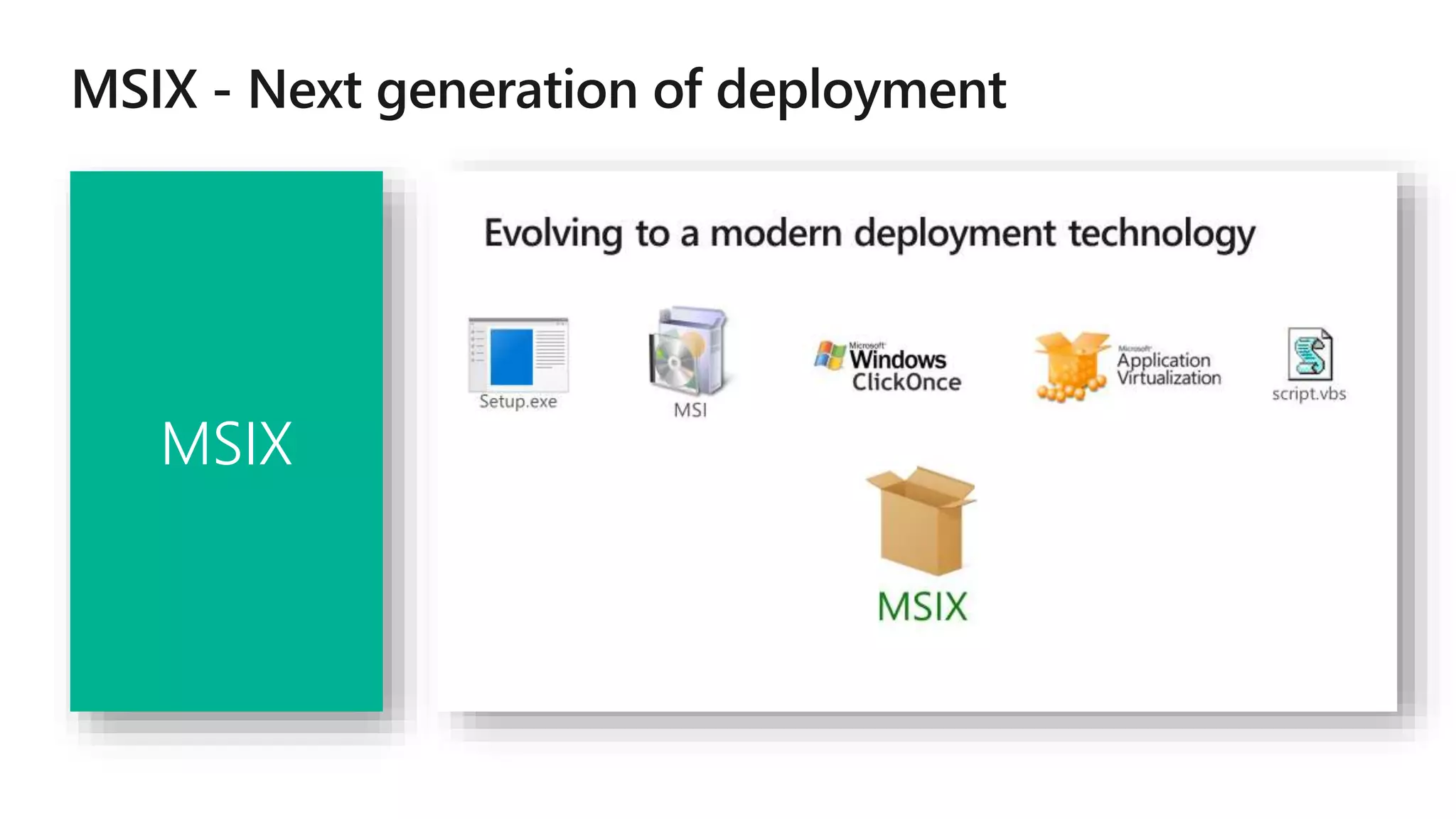 MSIX
 