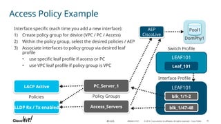 Presentation on CISCO ACI basic fundamental | PPTX