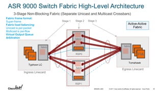 Cisco Live! :: Cisco ASR 9000 Architecture :: BRKARC-2003 | Las Vegas ...