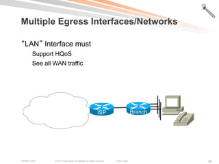 Cisco Live! Designing Multipoint WAN QoS | PDF