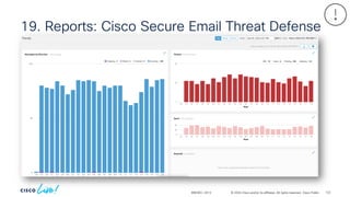 © 2024 Cisco and/or its affiliates. All rights reserved. Cisco Public
19. Reports: Cisco Secure Email Threat Defense
BRKSEC-2913 122
 