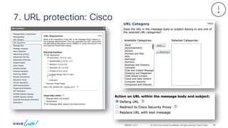 © 2024 Cisco and/or its affiliates. All rights reserved. Cisco Public
7. URL protection: Cisco
BRKSEC-2913 94
 
