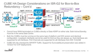 Cisco Live! :: Deploying SIP Trunks with Cisco Unified Border Element ...
