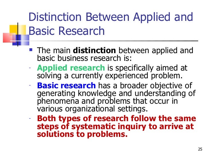 5 Significant Differences Between Basic and Applied Research