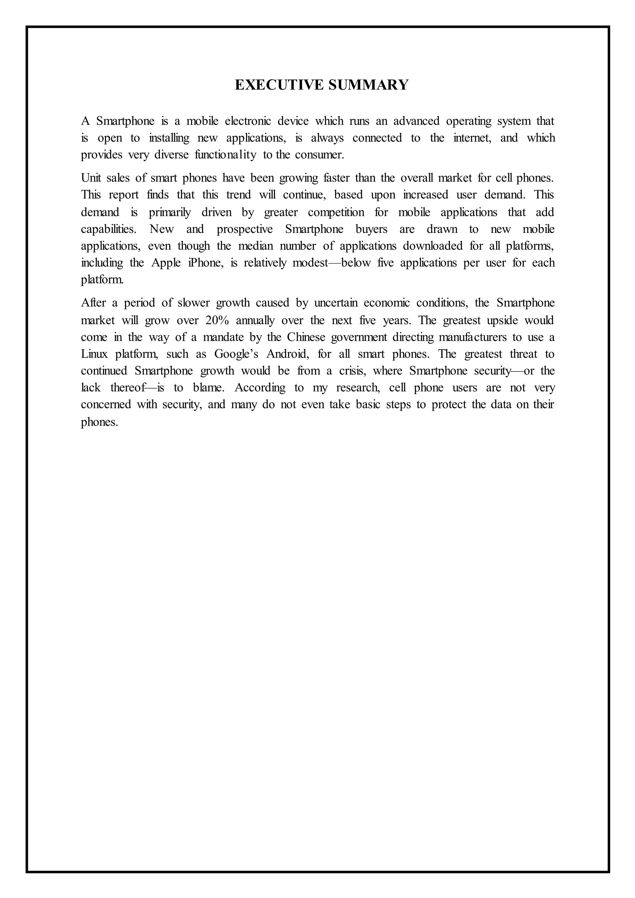 Research report example | PDF