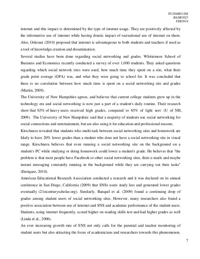Essay about internet networking