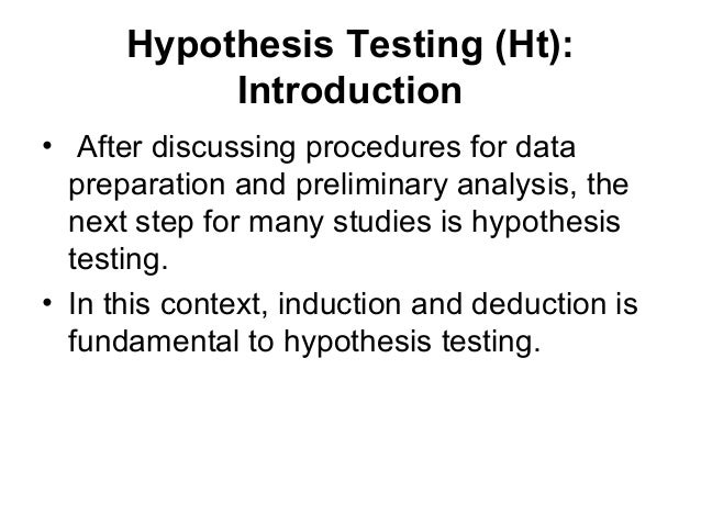 hypothesis testing in brm
