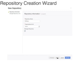 Repository Creation Wizard 
 