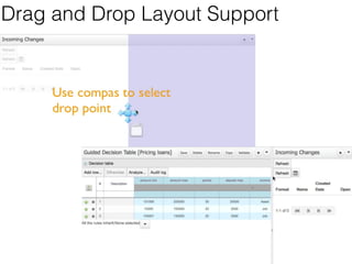 Drag and Drop Layout Support 
 