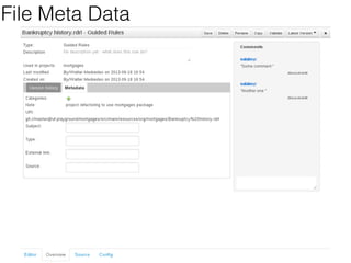 File Meta Data 
 