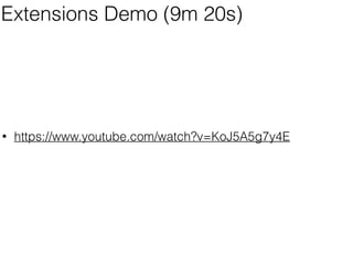 RAD Extensions and Mangement UI 
 