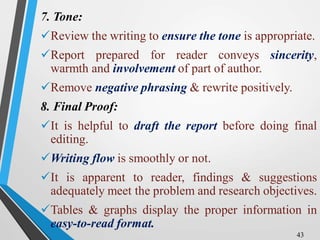 Data Analysis & Interpretation and Report Writing | PDF