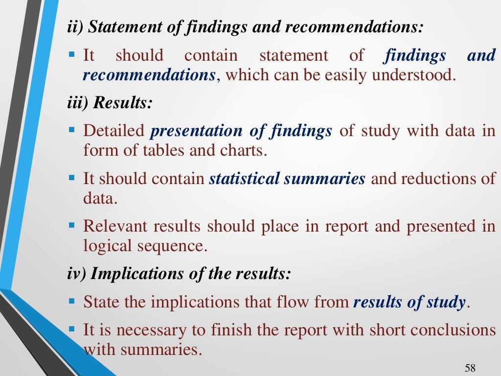 Data Analysis & Interpretation and Report Writing