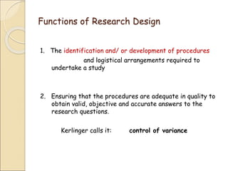 Undertake Study BRM Unit II Research_Design.ppt