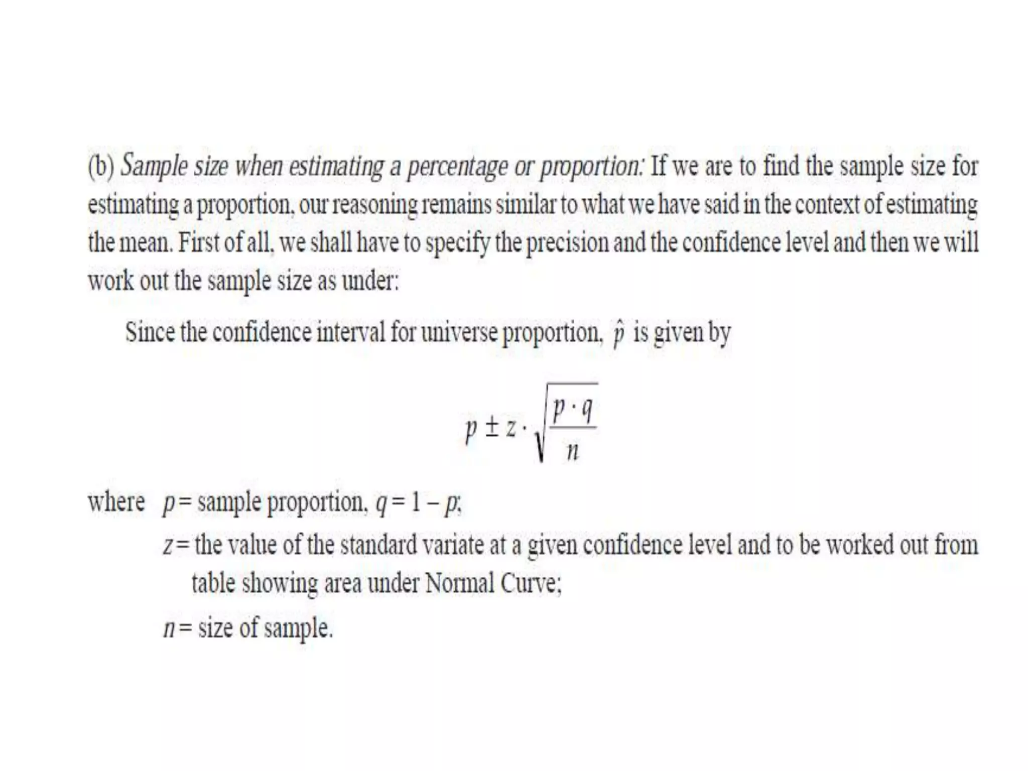 Business Research Methods Unit IV