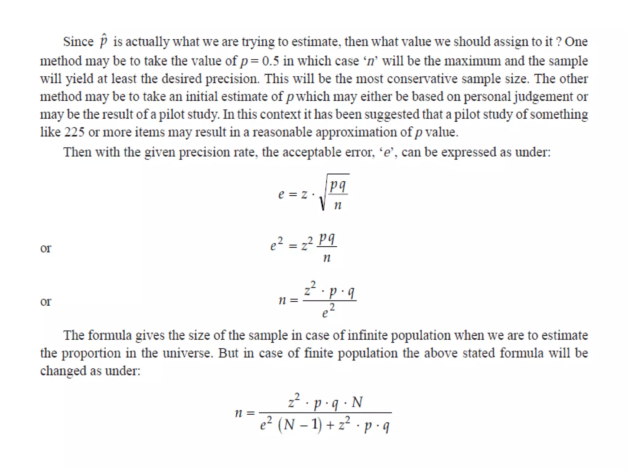 Business Research Methods Unit IV