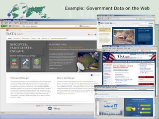 Example: Government Data on the Web 