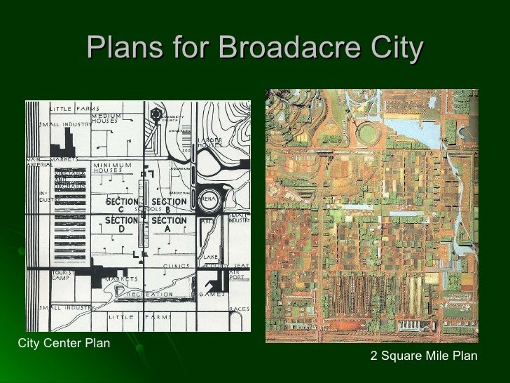 broadacre city frank lloyd wright 39 s utopia frank lloyd wrights works