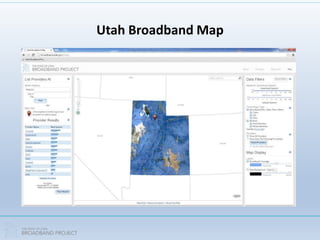 Utah Broadband Map
 