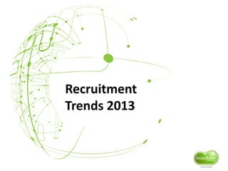 Recruitment
Trends 2013
 