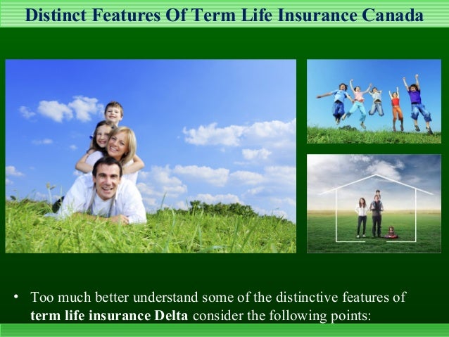 Distinct Features Of Term Life Insurance Canada