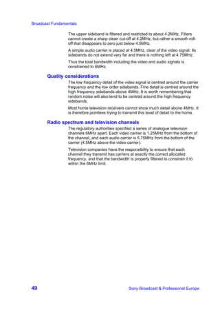 Broadcast fundamentals | DOC