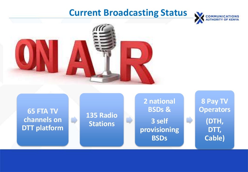 Broadcasting licensing in Digital Terrestrial Television
