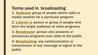 Broadcast journalism | PPTX