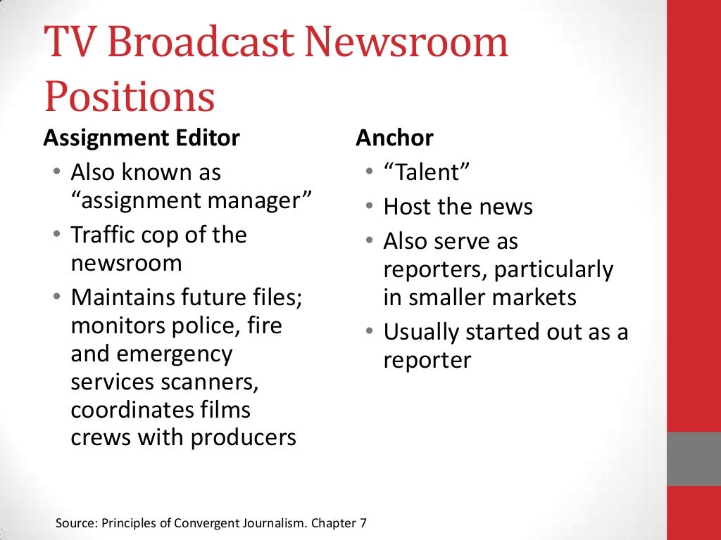Broadcast news(1)