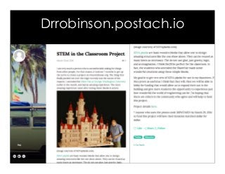 Drrobinson.postach.io 
 