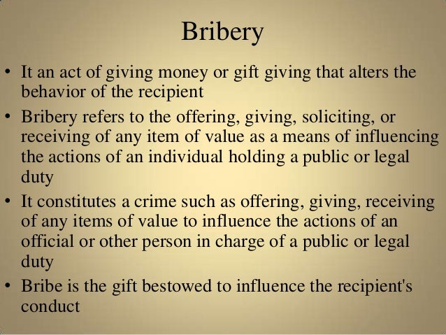 Image result for images of bribery