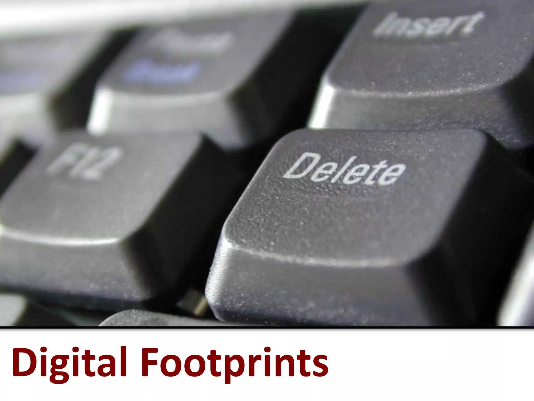 Digital Footprints