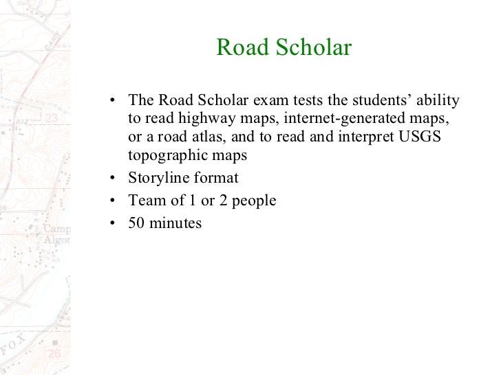 (B) road scholar