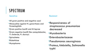 Antimicrobials - Broadspectrum antibiotics | PPTX