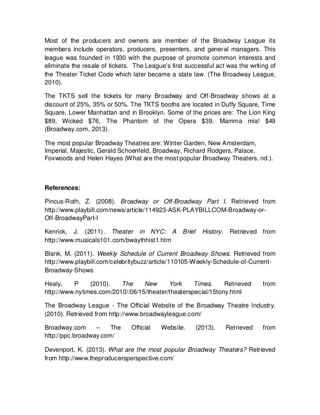 broadway theaters apa 1 1