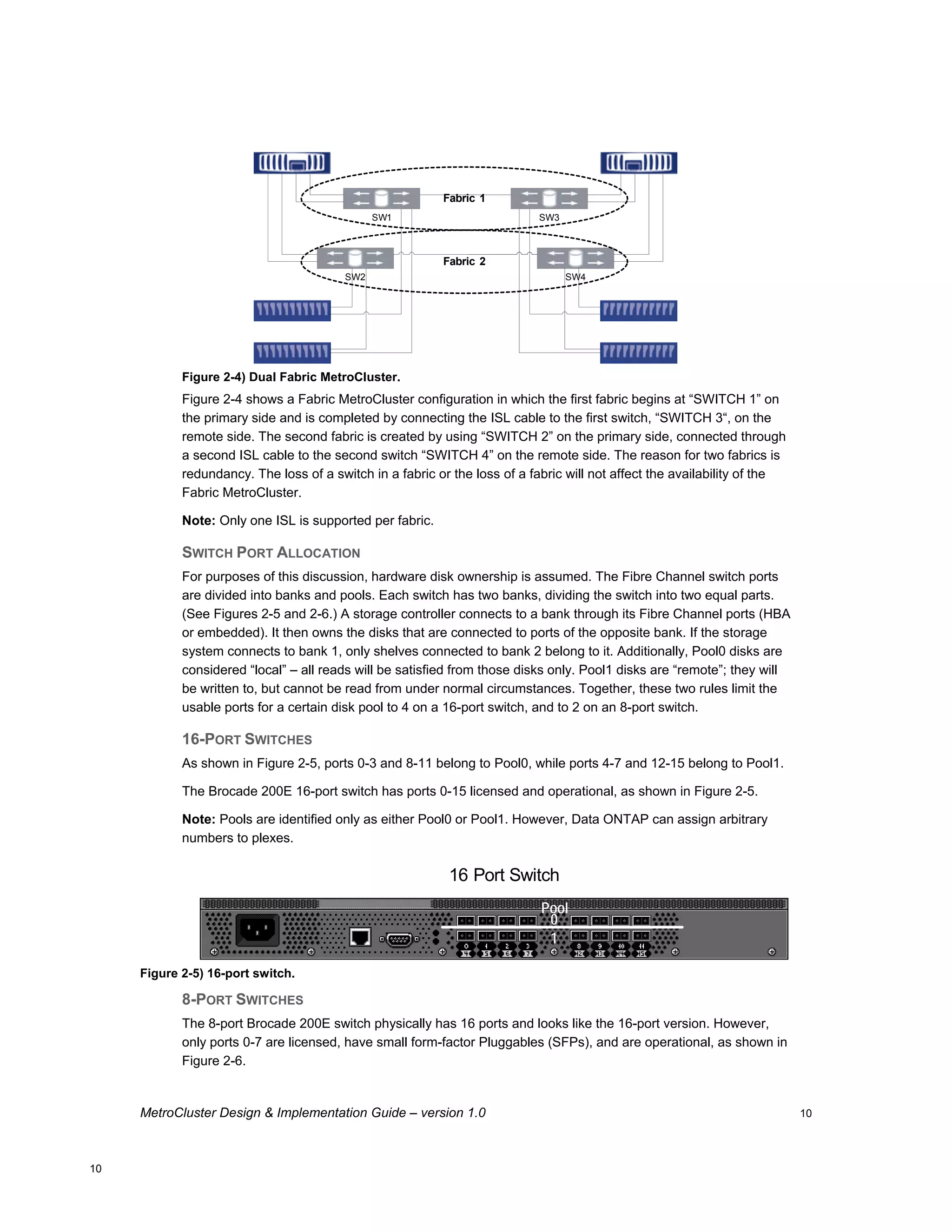 Brocade200 E Metro Cluster Design