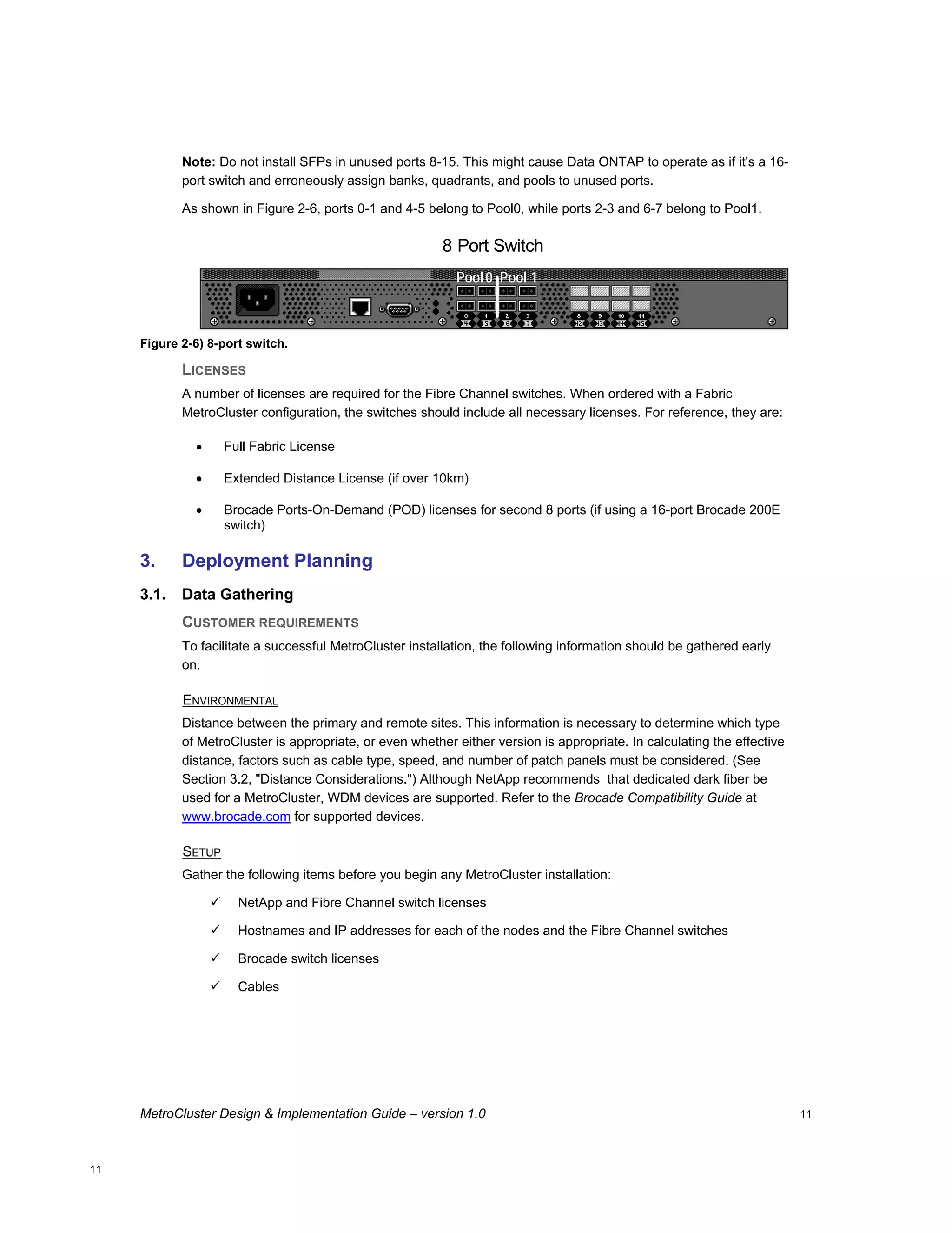Brocade200 E Metro Cluster Design