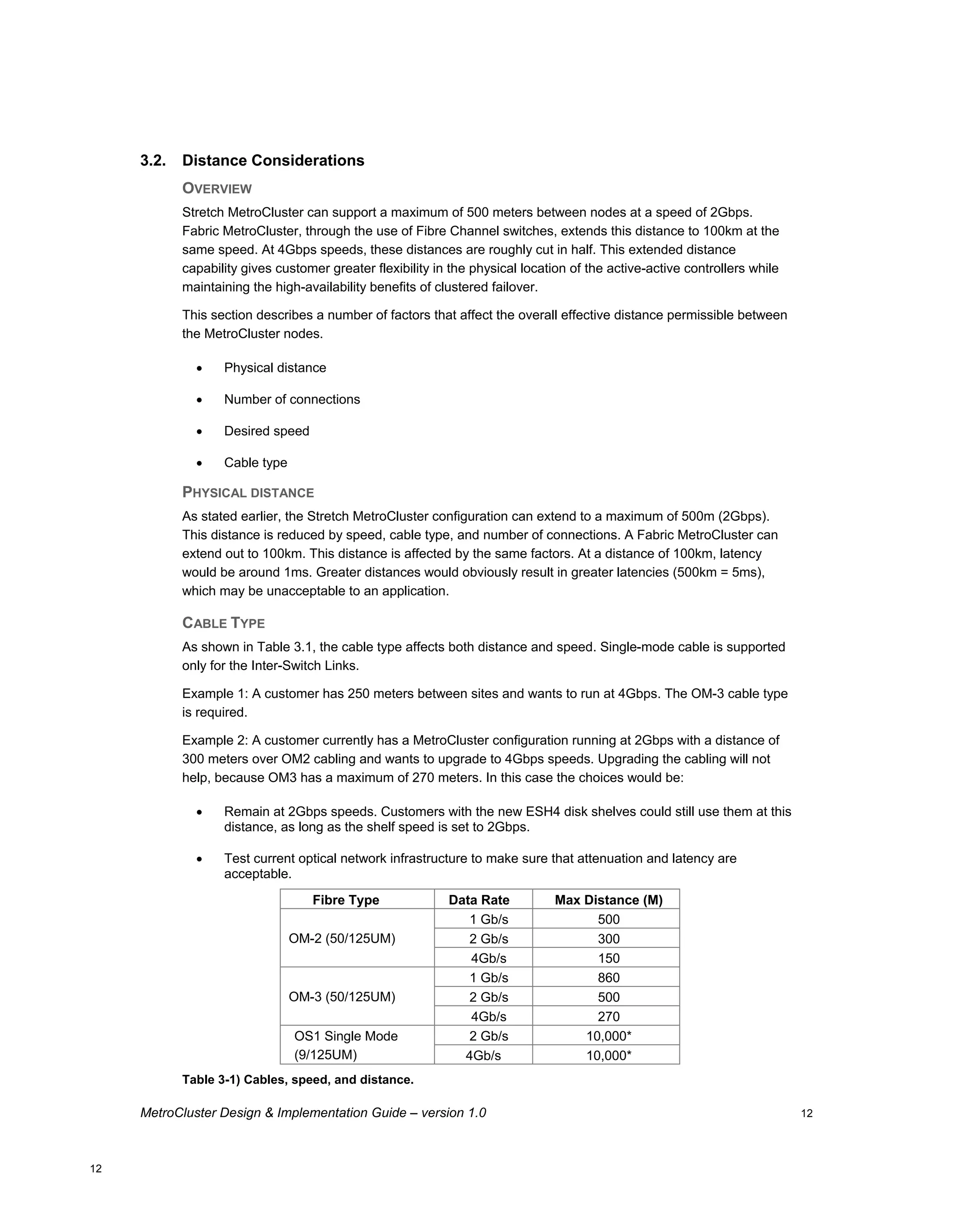 Brocade200 E Metro Cluster Design