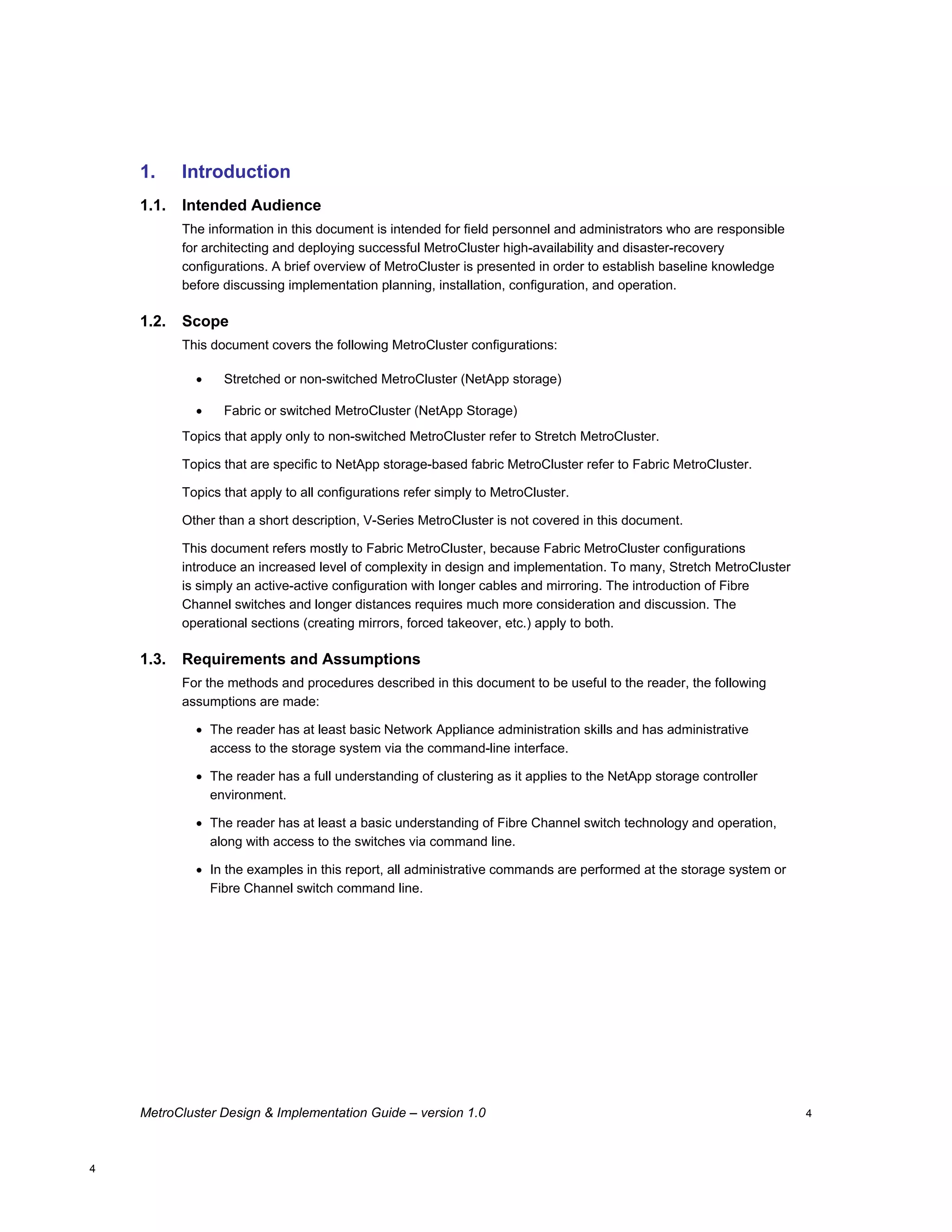 Brocade200 E Metro Cluster Design