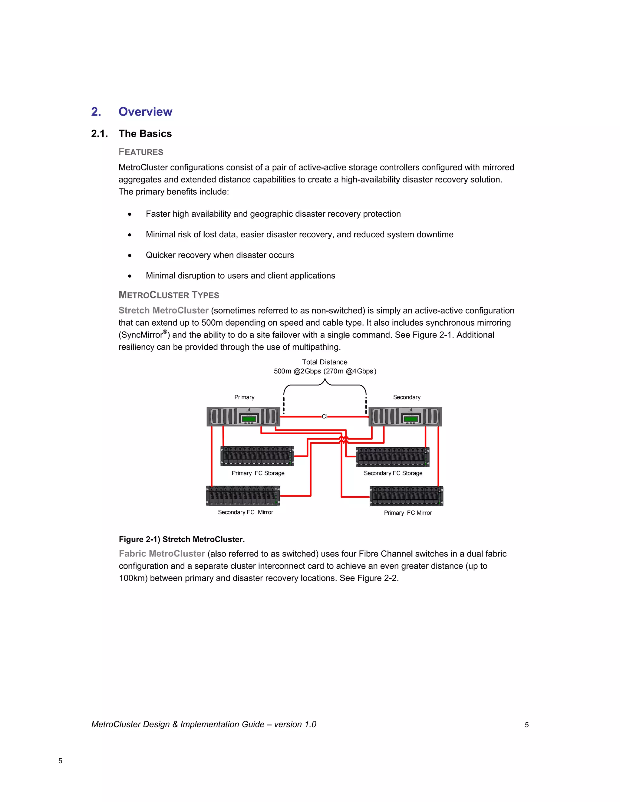 Brocade200 E Metro Cluster Design