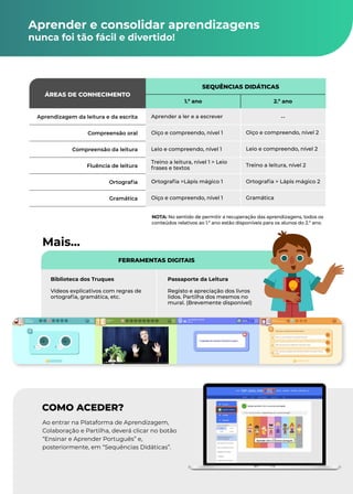 Ensinar e Aprender Português