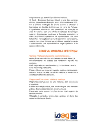 Brochura da Pós Graduação em Exportação e Negócios Internacionais para PME