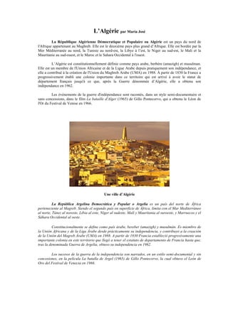 Brochure sur la Francophonie